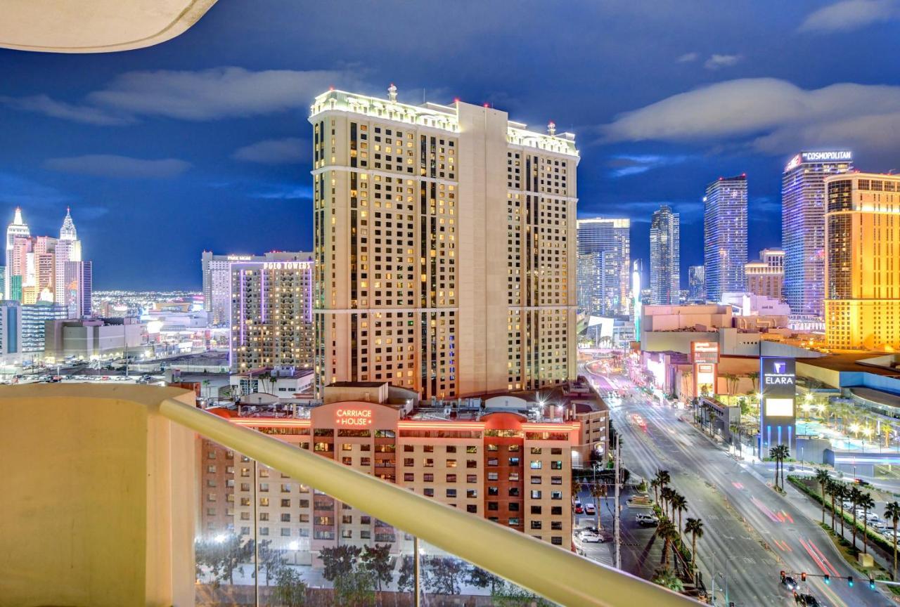 Lucky Gem Penthouse & Luxury Suites At Signature Resort, Balcony Strip View 1607 Las Vegas Exterior foto