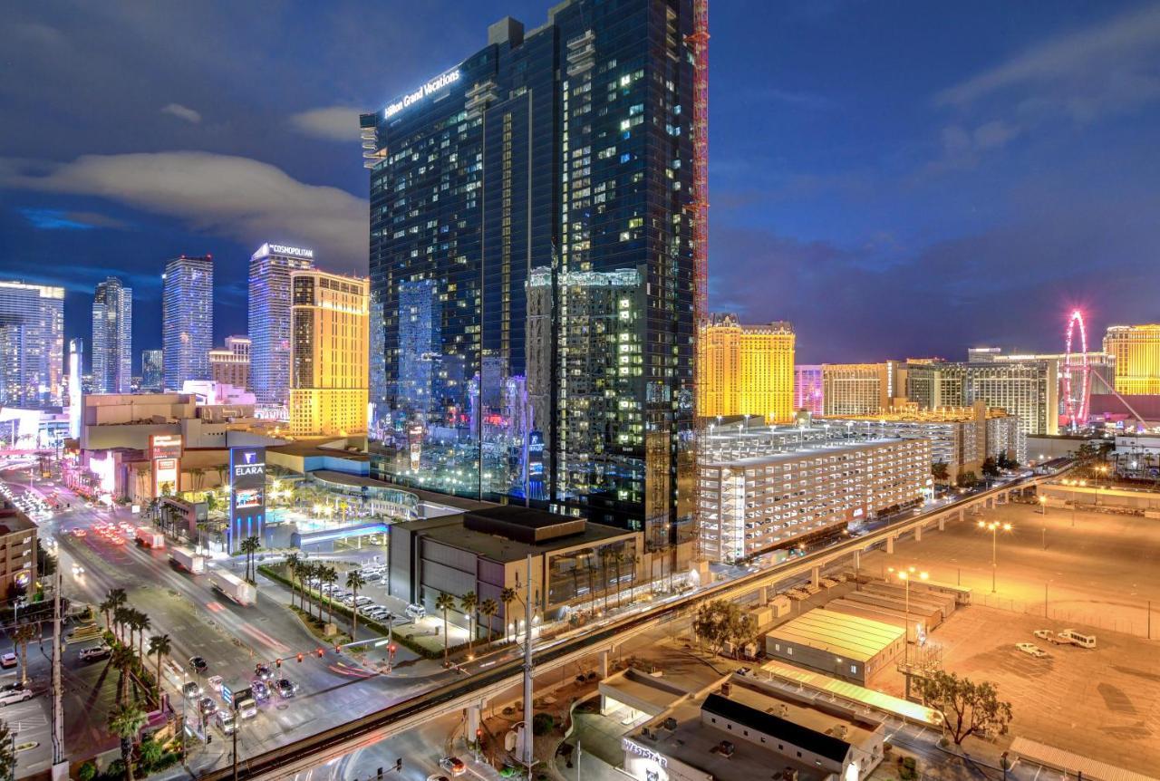 Lucky Gem Penthouse & Luxury Suites At Signature Resort, Balcony Strip View 1607 Las Vegas Exterior foto