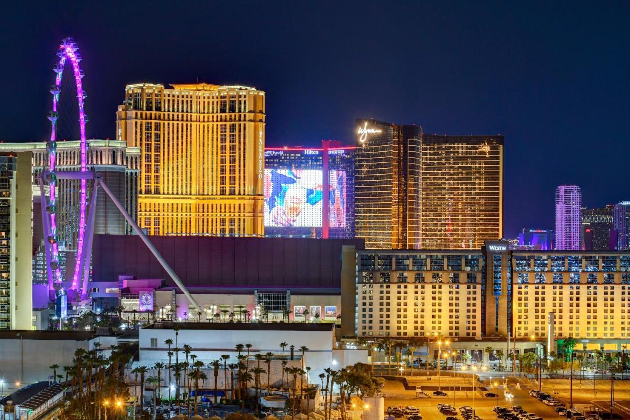 Lucky Gem Penthouse & Luxury Suites At Signature Resort, Balcony Strip View 1607 Las Vegas Exterior foto