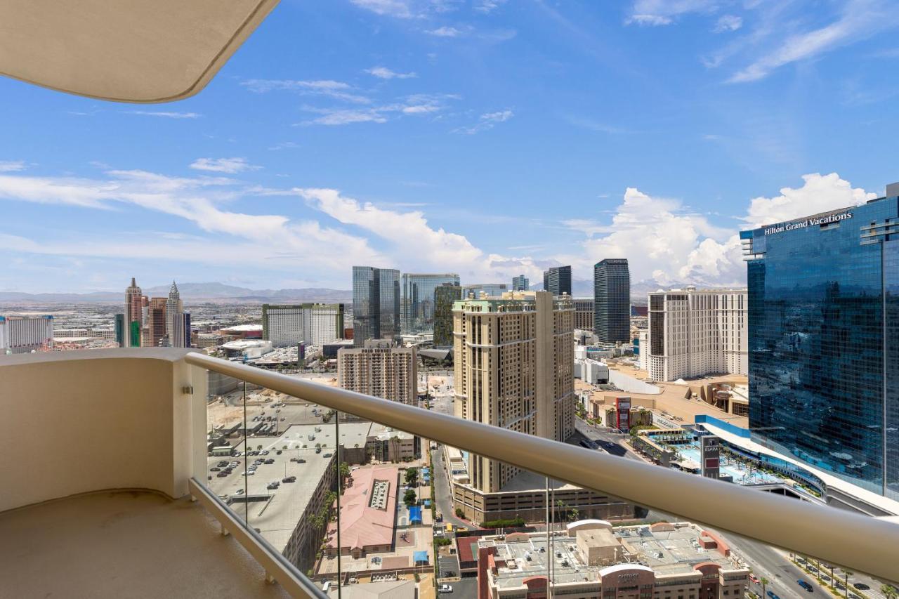 Lucky Gem Penthouse & Luxury Suites At Signature Resort, Balcony Strip View 1607 Las Vegas Exterior foto